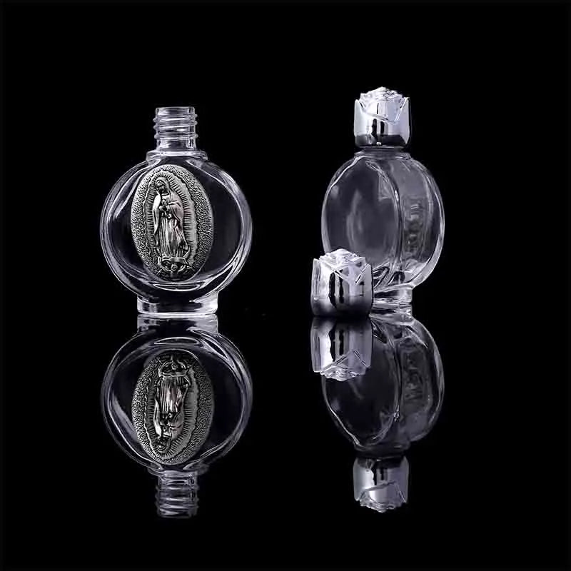 15 types of holy water Jesus bottle religious cross bottle Christian Virgin sculpture bottle, holy water bottle