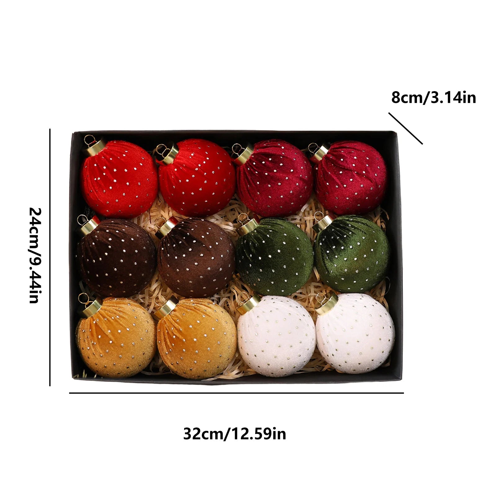 Christmas Tree Balls Christmas Tree Decorations For Christmas Christmas Present Easy To Hang Indoor And Outdoor Decorations