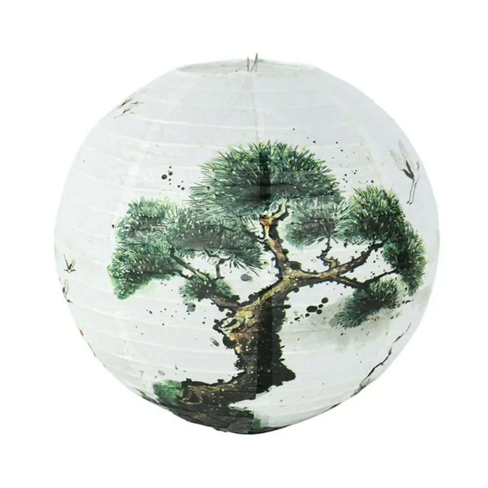 Hanfu matching Mid-autumn Festival National Day Toys Gifts Home Decoration Flower Lantern Round Lamp Lampshade Paper Lantern
