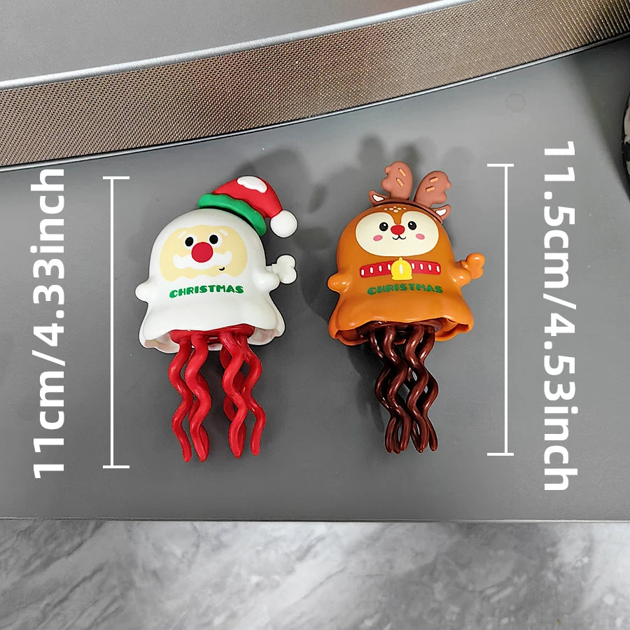 Christmas gifts, dancing Santa Claus, reindeer winding toys, desk Christmas ornaments and decorations