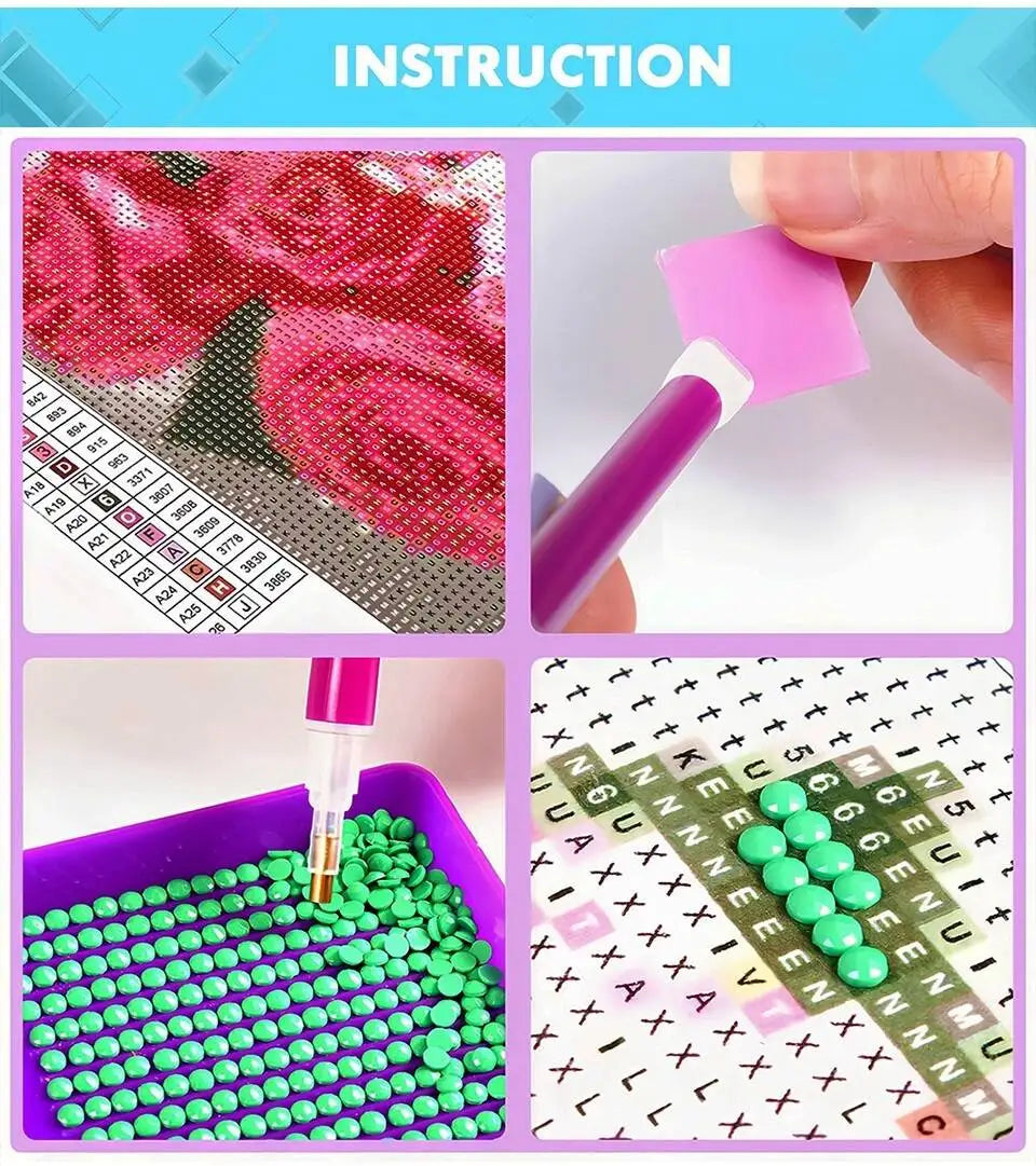 EverShine 5D Diamond Painting Gnome Pumpkin Full Drill Embroidery Dwarf DIY Mosaic Cartoon Portrait Halloween Decorations Gift