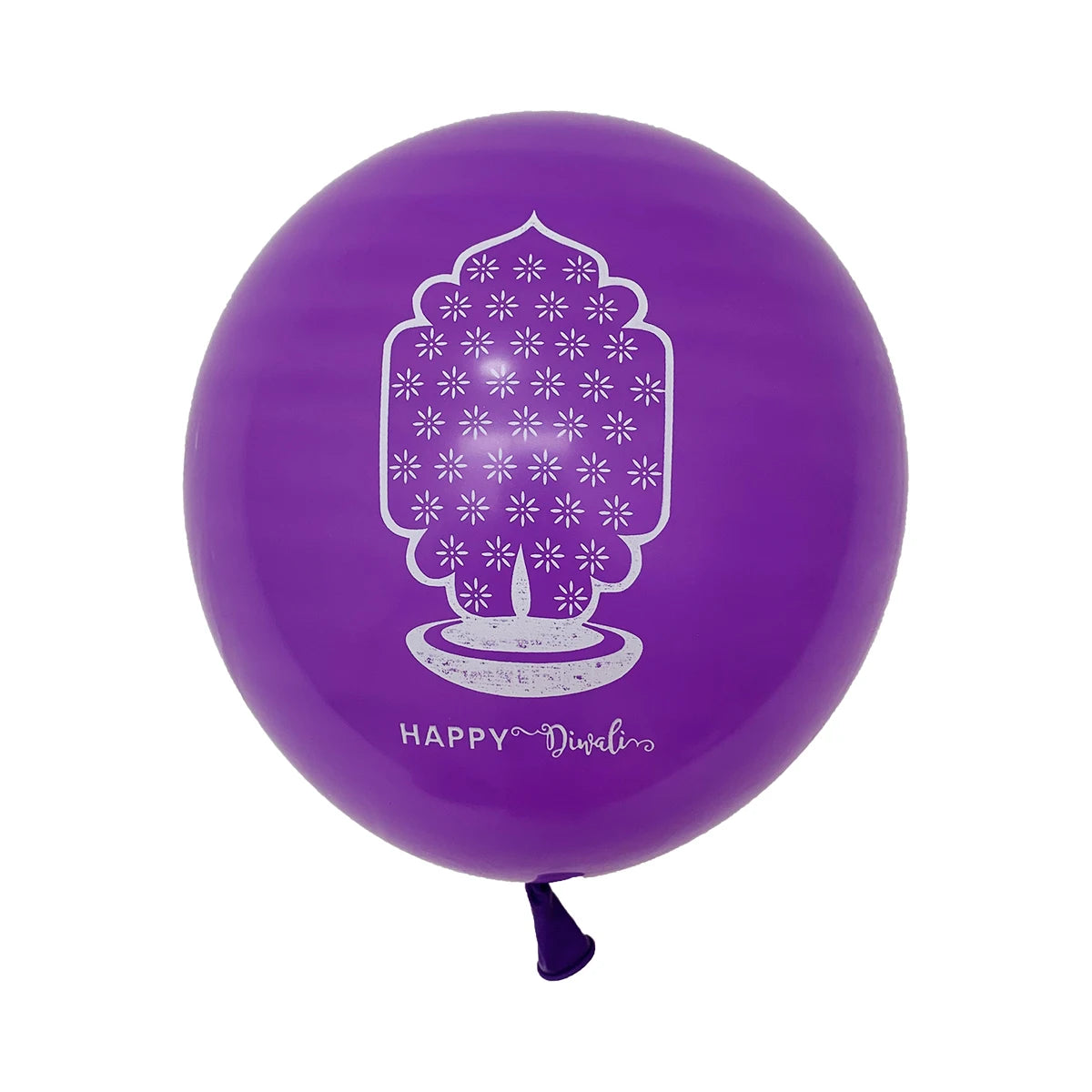 10Pcs Diwali Theme Latex Balloon Diwali Party Decoration Indian Diwali Lotus Elephant Balloons Happy Diwali Party Inflate Globos