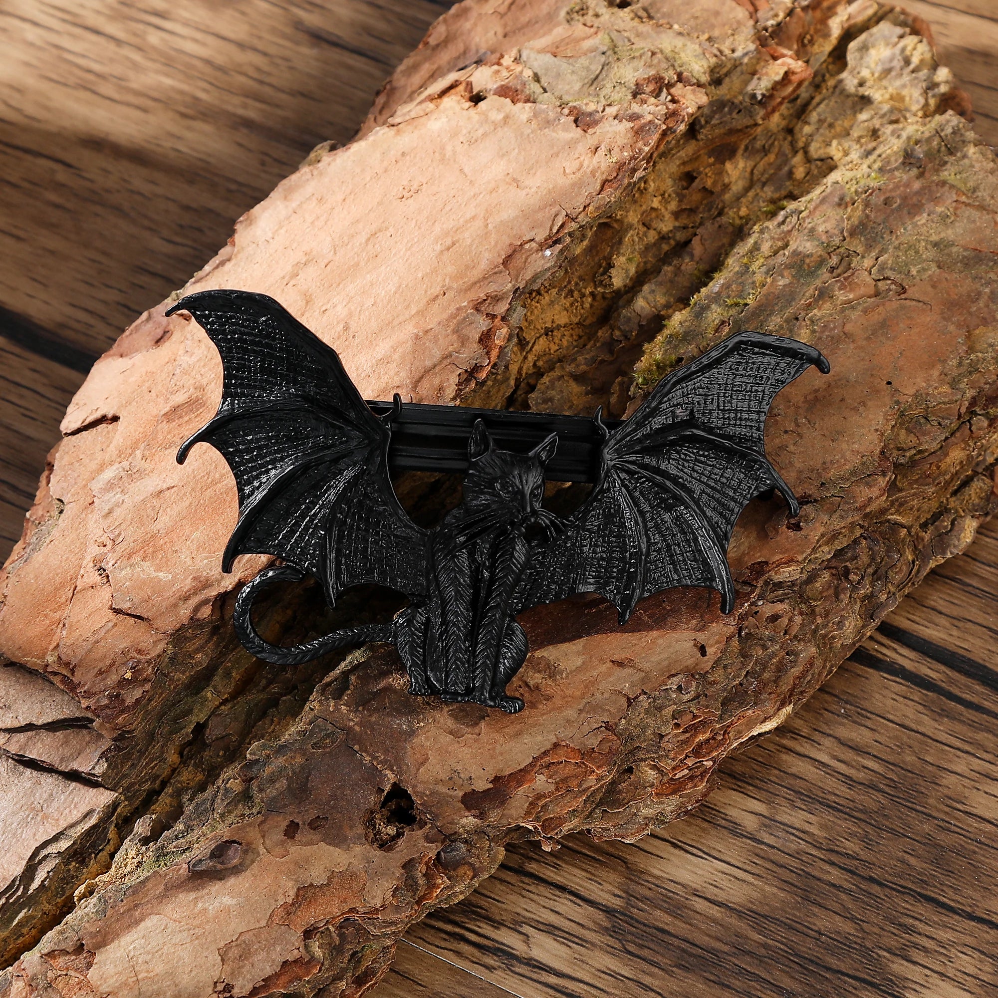 Viking Gothic Bat Cat Hairpin Witch Hairpin Halloween Dress up Fashion Accessories Scandinavian Norwegian Style Valentine's Day Mother's Day Birthday Gift