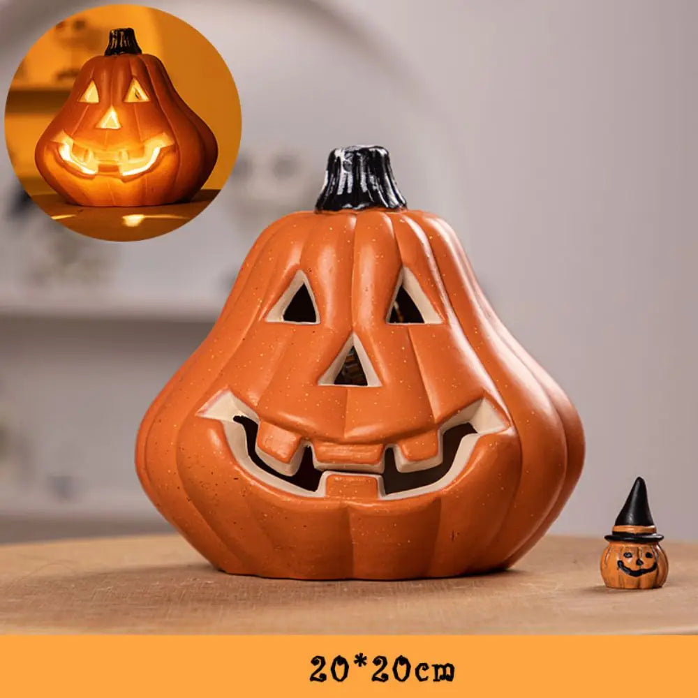 Halloween Decoration Pumpkins Lamp For Home Yard Garden Outdoor Decor Hallowen Horror House Skull Party Props Glow in The Dark