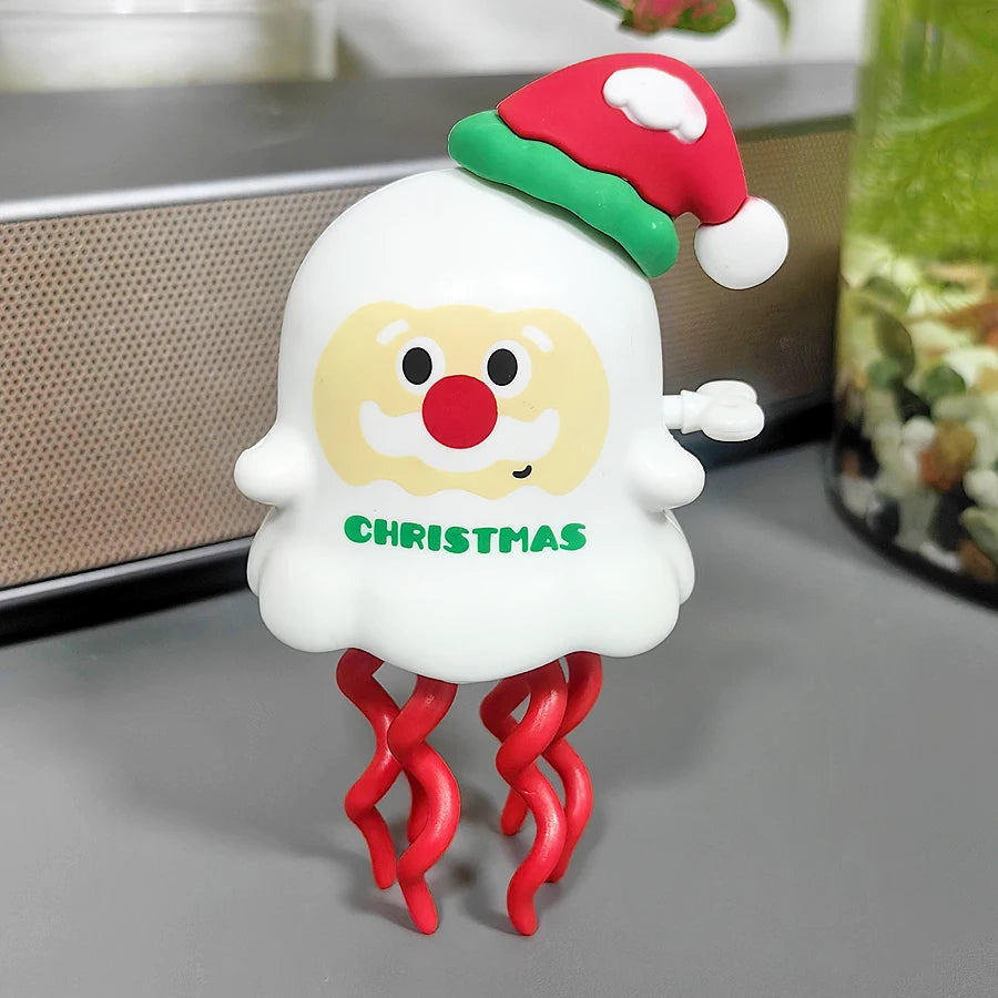 Christmas gifts, dancing Santa Claus, reindeer winding toys, desk Christmas ornaments and decorations