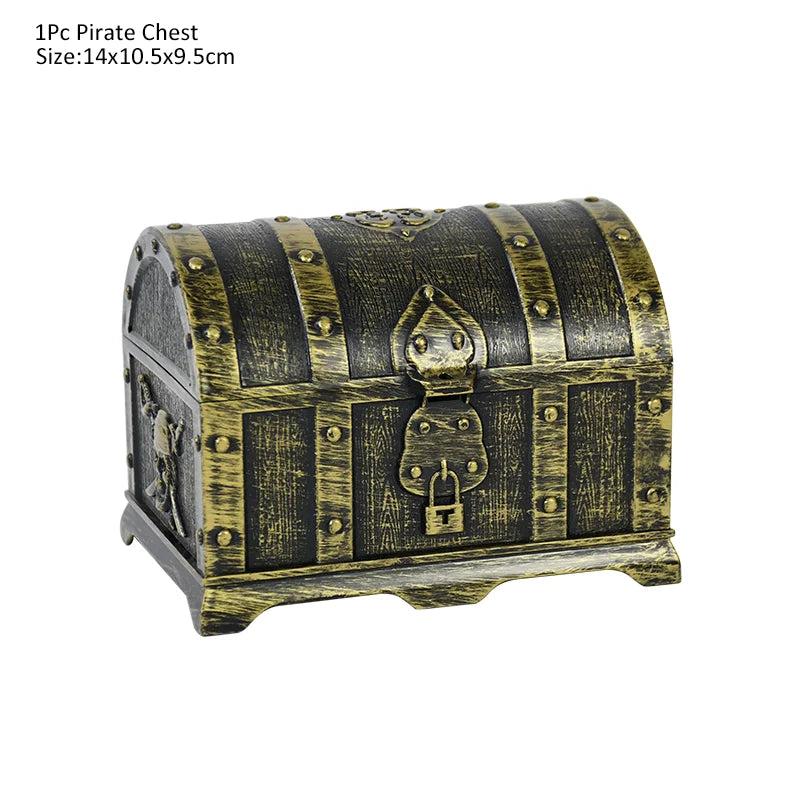 Halloween Pirate Cosplay Party Set Pirate Eye Patches Pirate Flag Skull Print Pirate Captain Costume Cap for Halloween Kids Gift