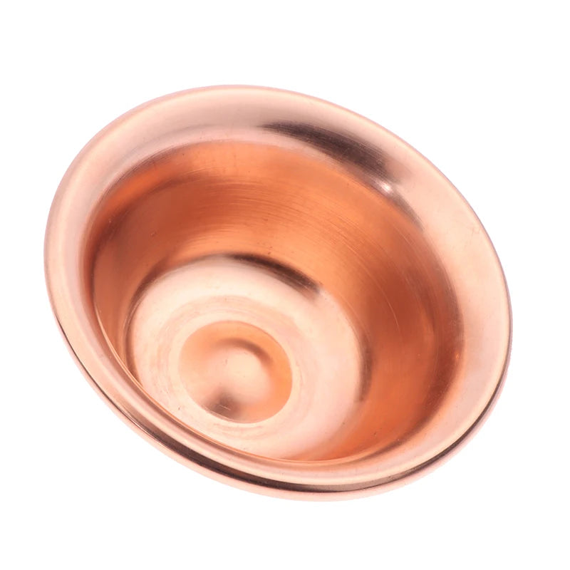 Pure Copper Water Supply Bowl Handmade Holy Water Bowl For Buddha Buddhist Supplies Fine Polished Water Supply Bowl