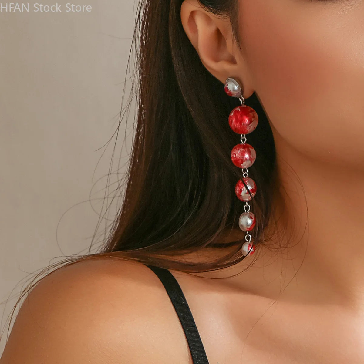 Necklace Dripping Blood Imitation Pearls Womens Necklace Halloween Choker Gothic Style Pearls Creative Tassel Choker Necklace