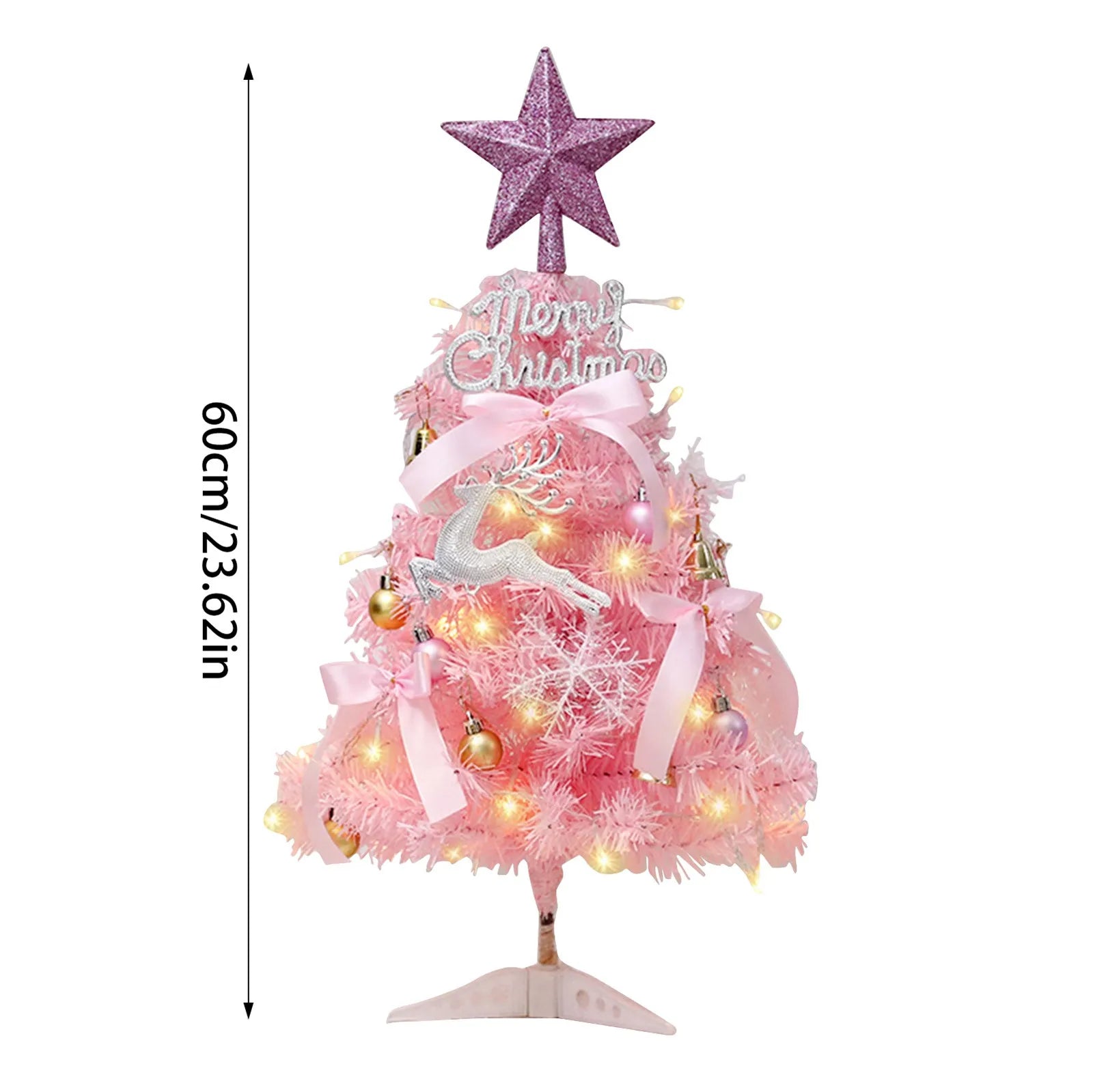 Artificial Christmas Tree Small Christmas Tree With Lights Desktop Decoration Tree Table Top Christmas Tree Christmas Gift