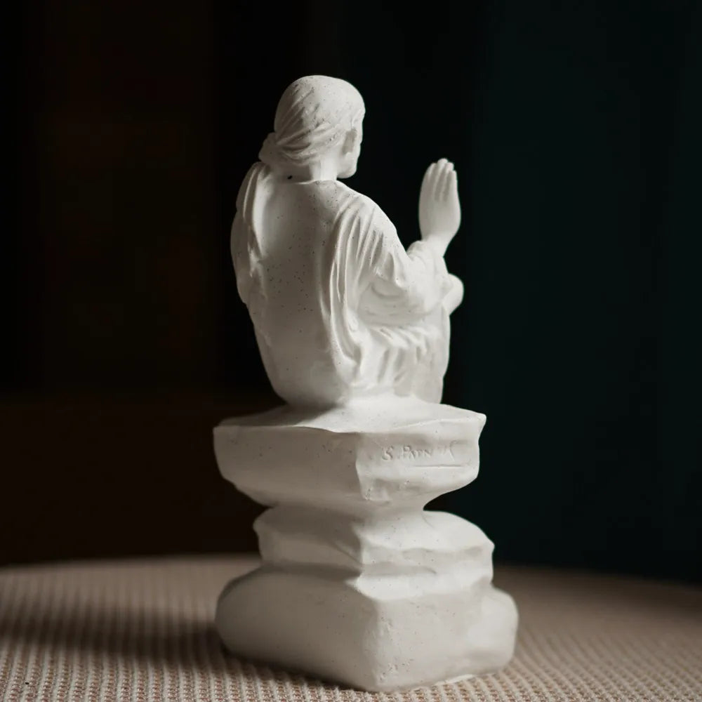 Vilead Resin Indian Ganesha Shiva God Statue Sai Baba Shirdi Sculpture Lord Hanuman Hindu Buddha Religious Fengshui Home Decor