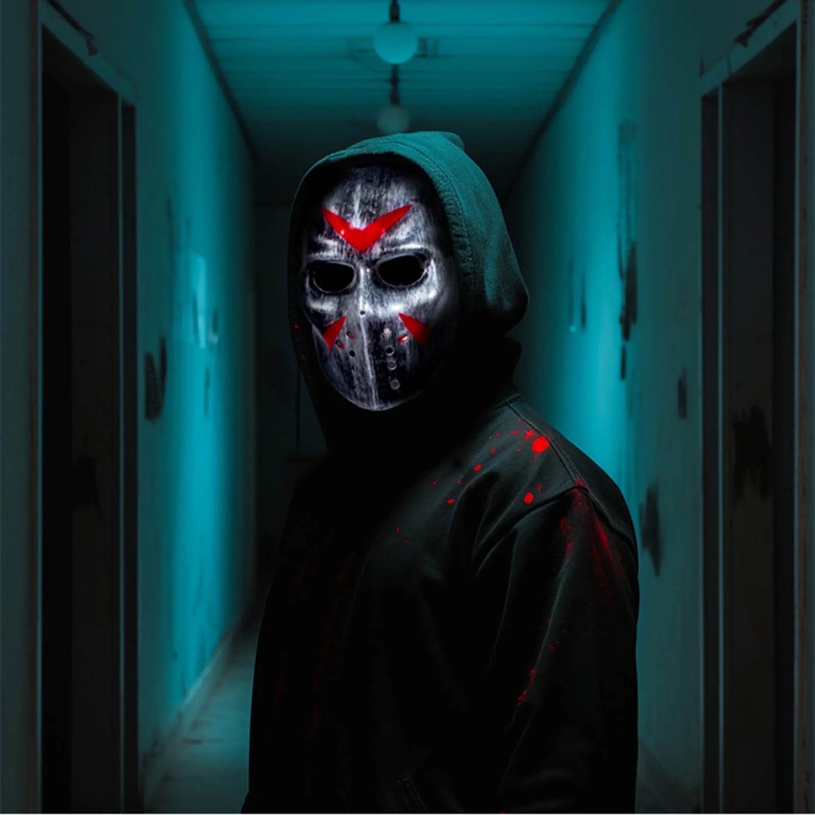 Movie Hockey Mask Jason Voorhees Friday The 13th Horror Scary Mask Halloween Party Cosplay Masks For Adult Men Halloween Gift