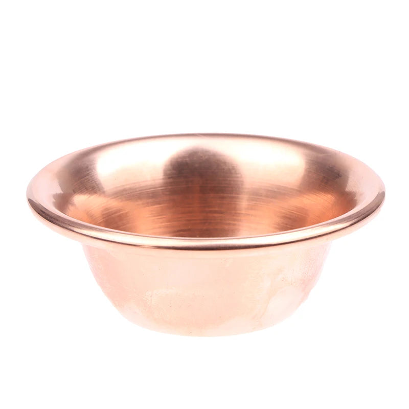 Pure Copper Water Supply Bowl Handmade Holy Water Bowl For Buddha Buddhist Supplies Fine Polished Water Supply Bowl