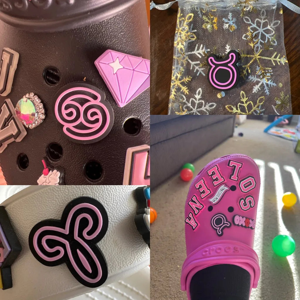 1pcs PVC Halloween Witches Shoe Charms for Women Men Girls Kids,Pumpkins Trick Or Treat Shoe Decorations Pins,Clog Buckles Gifts