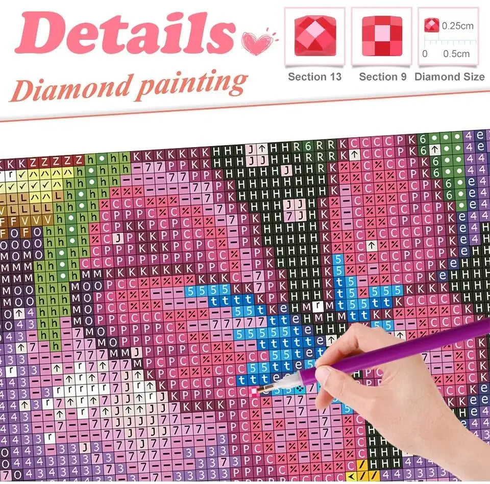 EverShine 5D Diamond Painting Gnome Pumpkin Full Drill Embroidery Dwarf DIY Mosaic Cartoon Portrait Halloween Decorations Gift