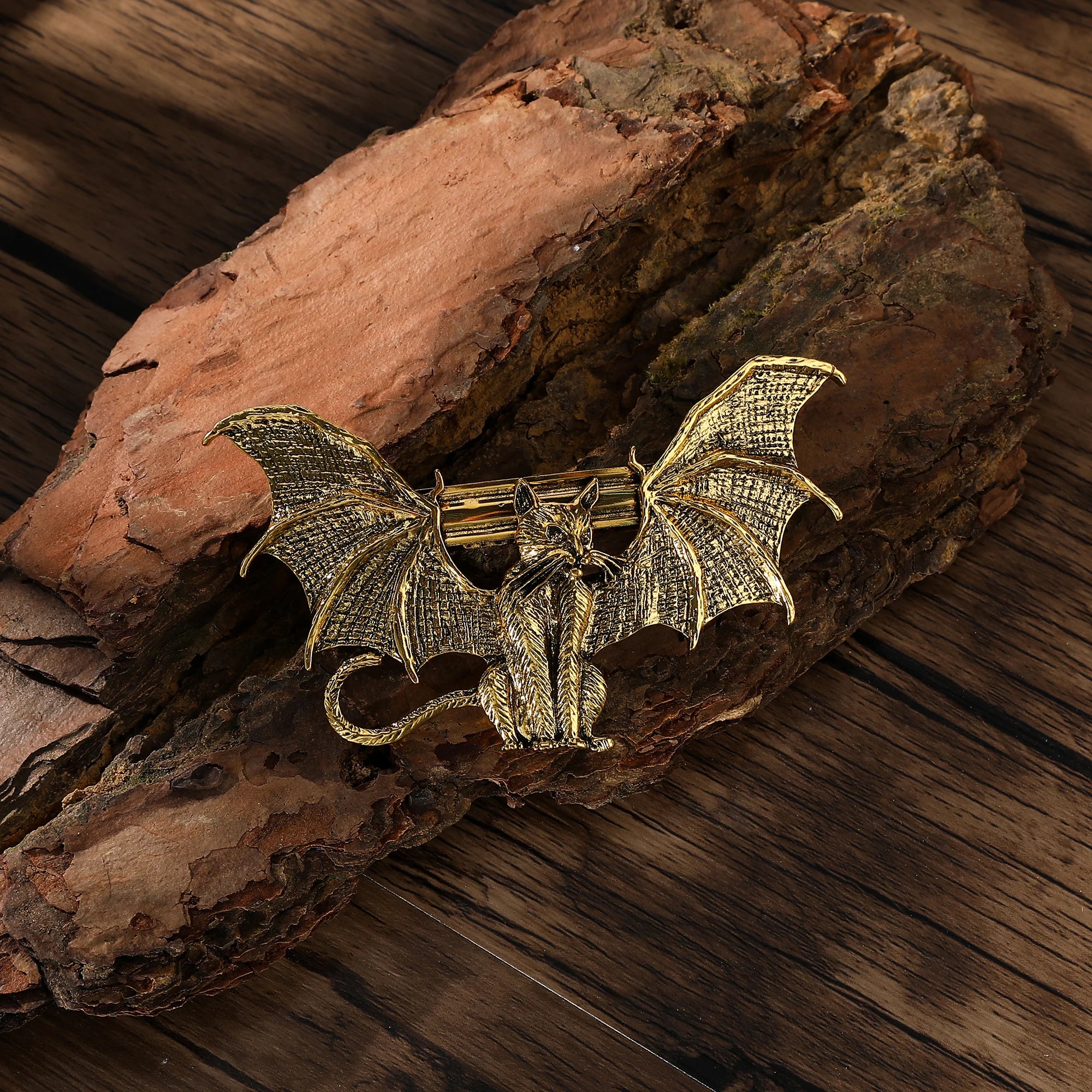 Viking Gothic Bat Cat Hairpin Witch Hairpin Halloween Dress up Fashion Accessories Scandinavian Norwegian Style Valentine's Day Mother's Day Birthday Gift