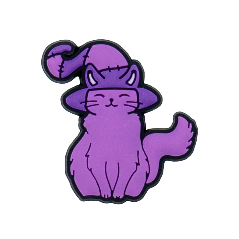 1pcs PVC Halloween Witches Shoe Charms for Women Men Girls Kids,Pumpkins Trick Or Treat Shoe Decorations Pins,Clog Buckles Gifts