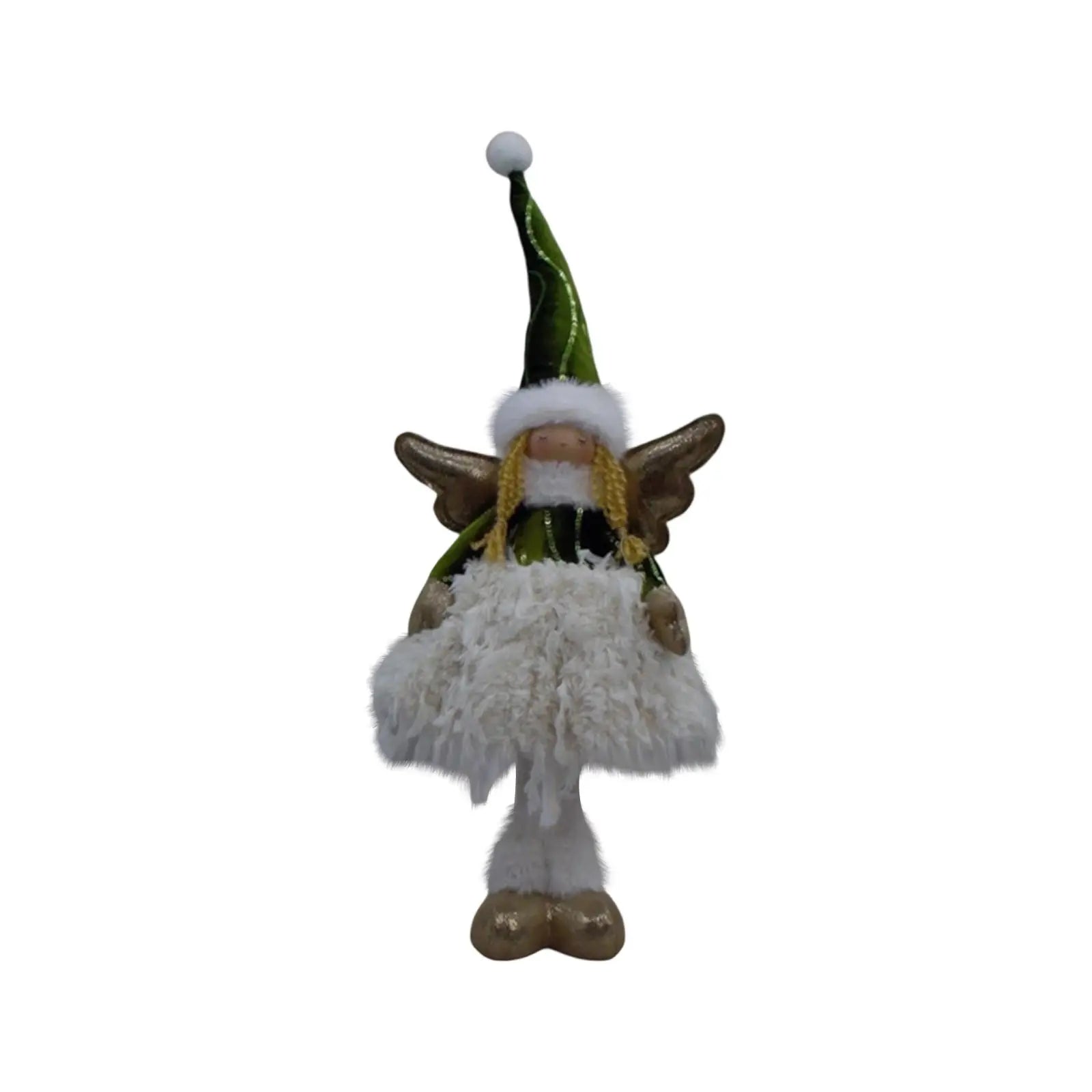 Christmas Little Angel Girl Doll Cartoon Princess High Hat Doll Window Display Long Leg Christmas Doll Suministros NavideñOs