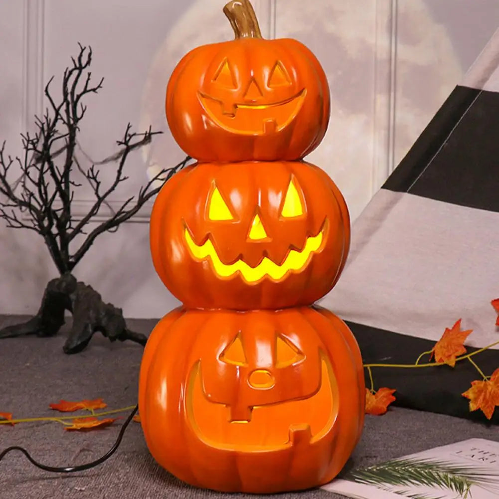Halloween Decor Pumpkin Lamp Spooky LED Scene Layout Home Decoration Halloween Decoration Home Decoration Accessories
