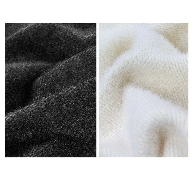 Japanese Harajuku Embroidery New Plush Dark Series Hat Student Boys and Girls Cat Ears Hats Scarf Winter Hat Y2K Halloween Cap