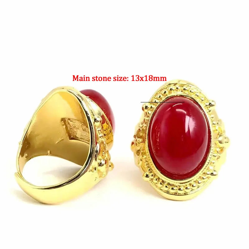 Gothic Evil Eye Ball Design Charm Ring for Men and Women, Crystal opal Jewelry, Punk Finger Accessories, Stainless Steel