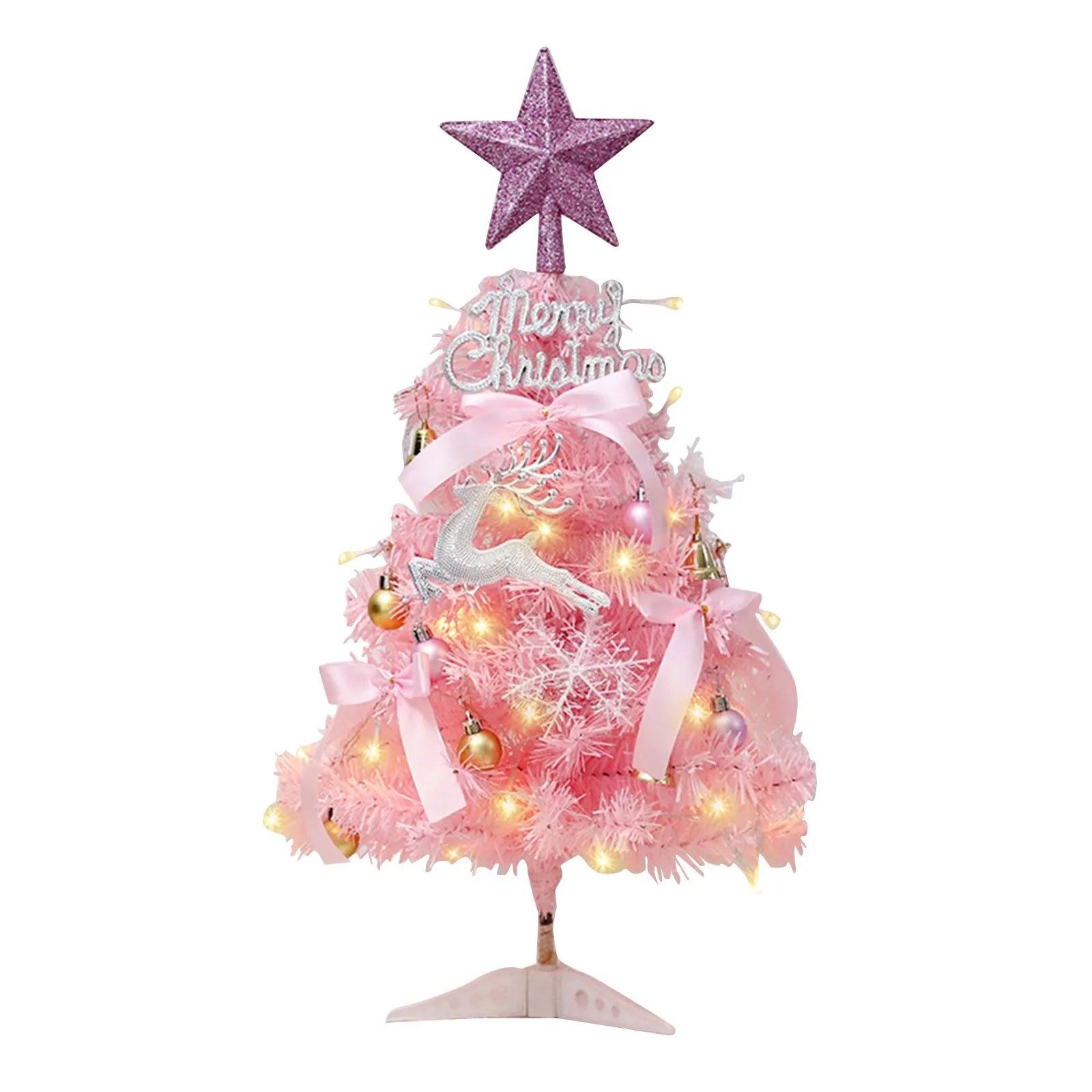 Artificial Christmas Tree Small Christmas Tree With Lights Desktop Decoration Tree Table Top Christmas Tree Christmas Gift