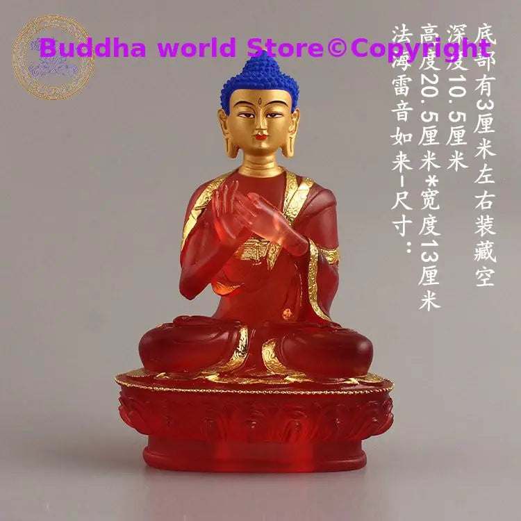 7PCS Southeast Asia home Store SAFE GOOD LUCK Talisman Amitabha Sakyamuni Phra Sompo Gods Seven Buddha of pharmacist statue