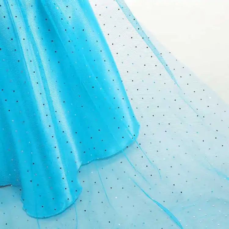 Elsa Dress for Girls Birthday Princess Dress For Kids Halloween Carnival Easter Party Cosplay Girls Costume