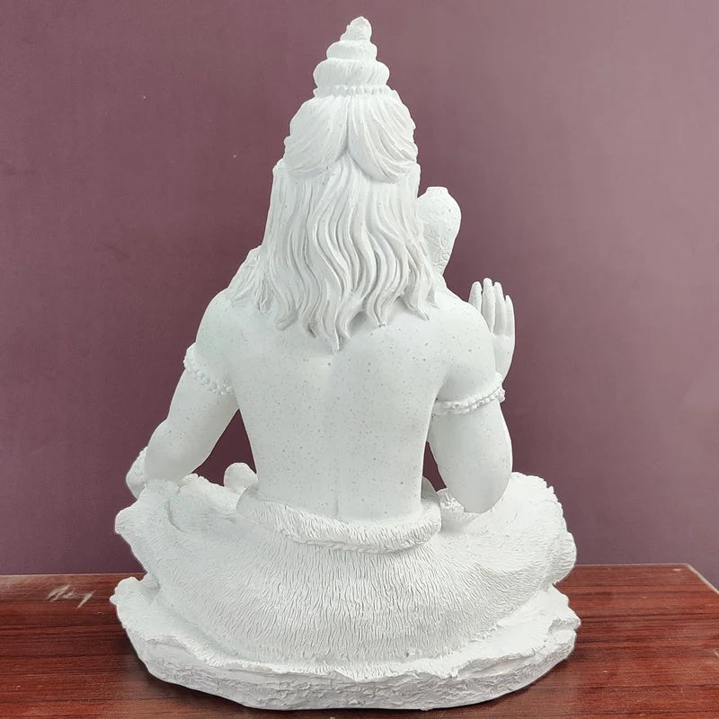 Resin Indian Ganesha Shiva God Statue Sai Baba of Shirdi Sculpture Lord Hanuman Hindu Buddha Religious Fengshui Home Decor