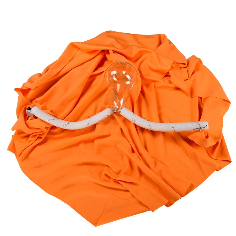 Halloween Ghost LED Light Hanging Ghost Home Decoration Outdoor Ghost House Bar Hanging Light Horror Prop Party Decoration