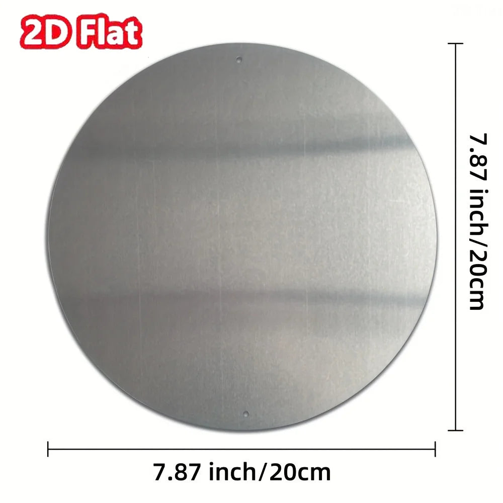 2D Flat ， Traditional Oil Lamp And Artistic Painted Design Happy Diwali Round Sign for Decorating Home