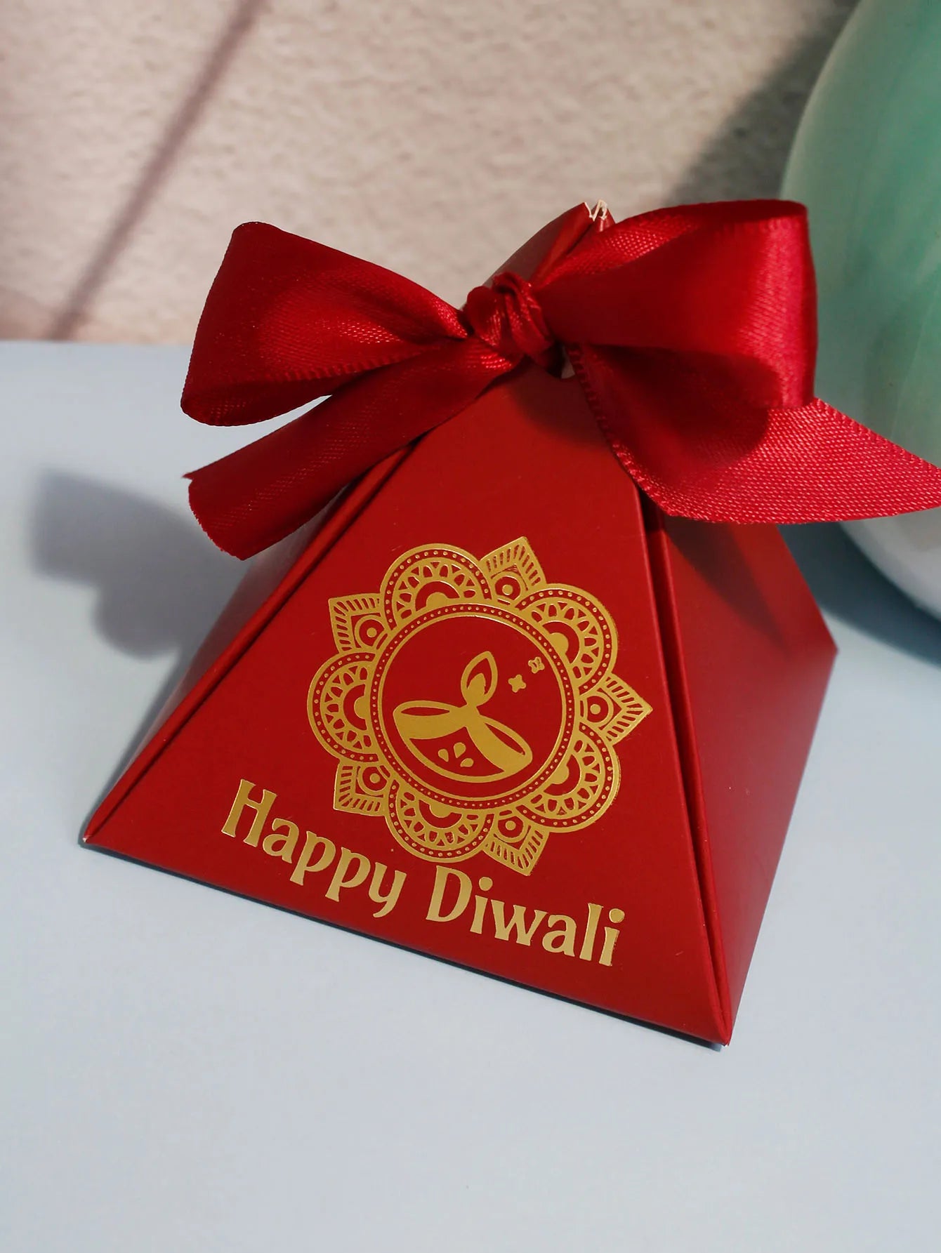 Happy Diwali Candy Box, Indian Festival Decoration Festival, Halloween, Exquisite Gift Box Candy, Chocolate