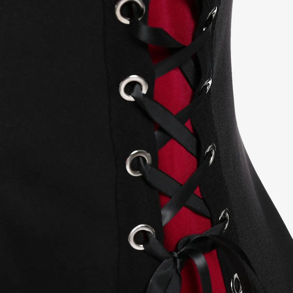 Women Halloween Dress Sexy Irregular Hooded Mini Dresses Lace Up Patchwork Full Sleeve Zipper Vestidos Party Streetwear