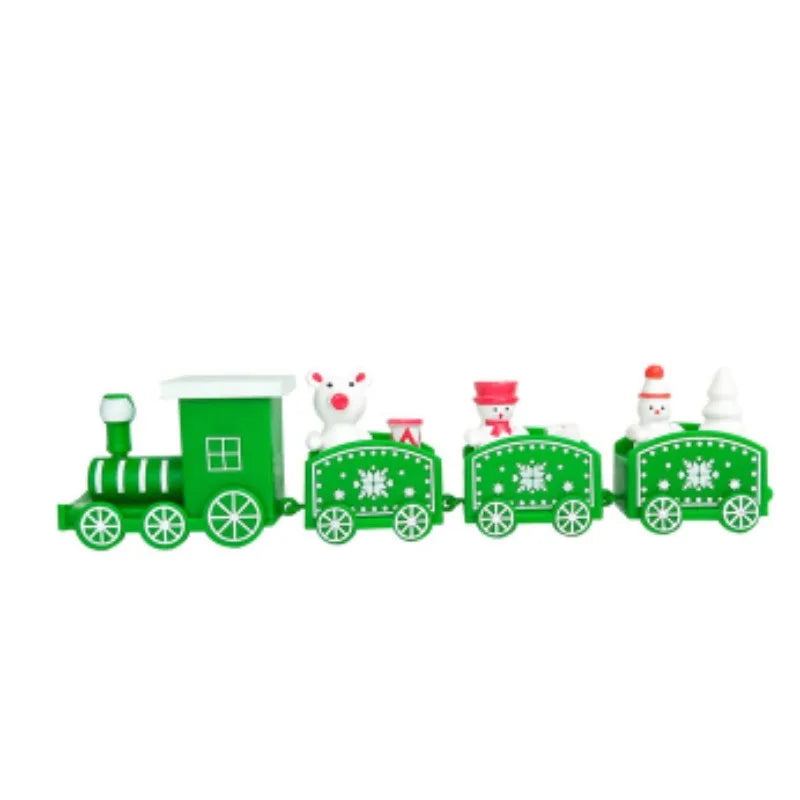 Christmas Train Merry Christmas Decorations For Home Cristmas Ornament Xmas Navidad Noel Gifts Happy New Year 2025 Gifts