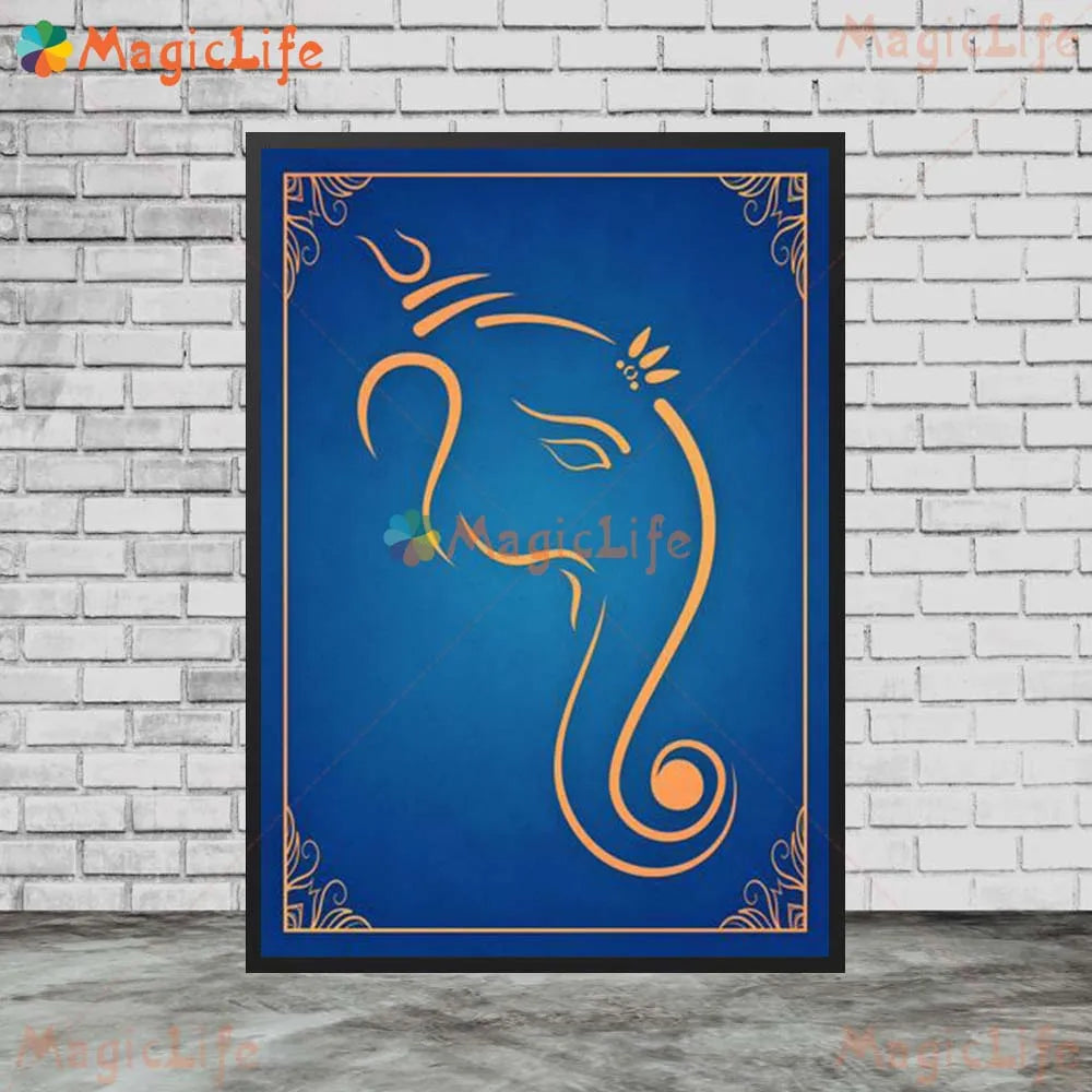 Hinduism India Diwali Religion Buddhism Wall Art Canvas Painting Posters Prints Wall Pictures For Living Room Decor Unframed