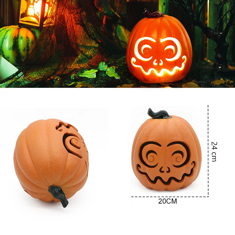 Halloween Decoration Pumpkin Led Lights Festival Accessories Outdoor Yard/garden Decor Horror Party Scream Ghostface Halloween