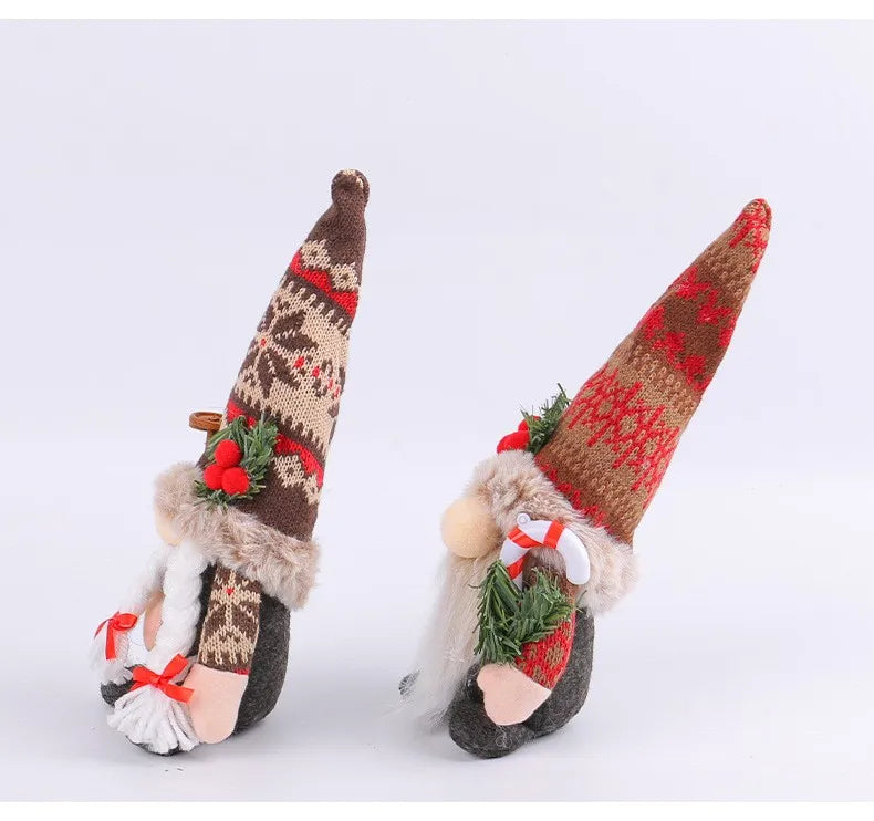 Christmas Gnomes Faceless Doll Decoration Tabletop Decoration Merry Christmas Elf Decoration Home Indoor Christmas Decorations