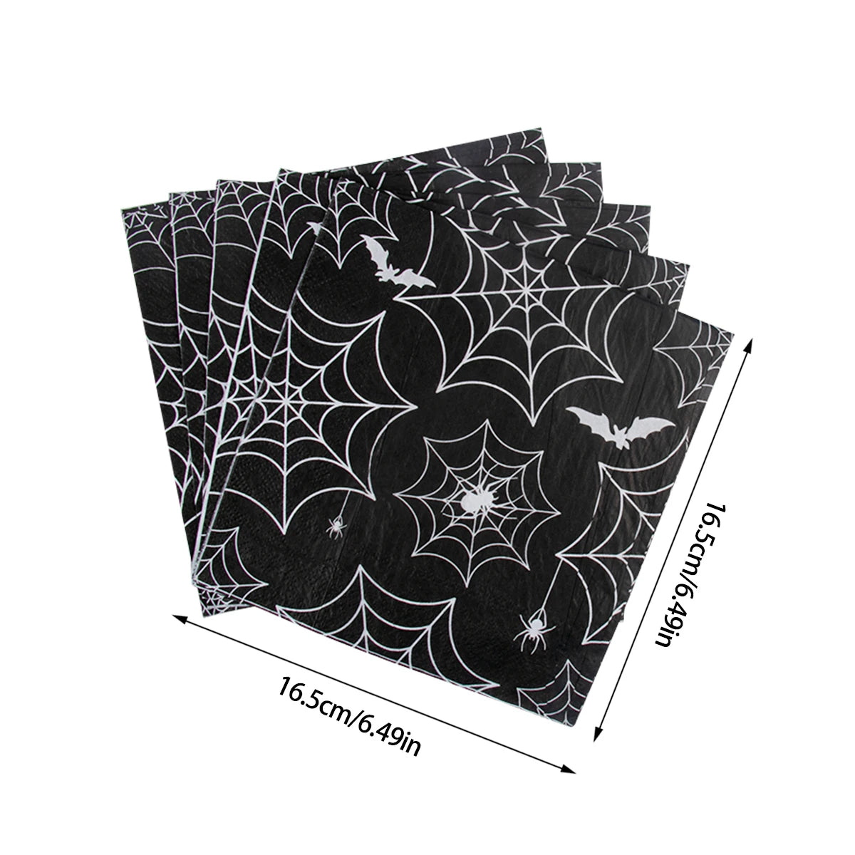 Halloween Party Spider Web Disposable Paper Plates Cup Tablecloth Kids Favor candy bag Happy Helloween Birthday Party Decoration