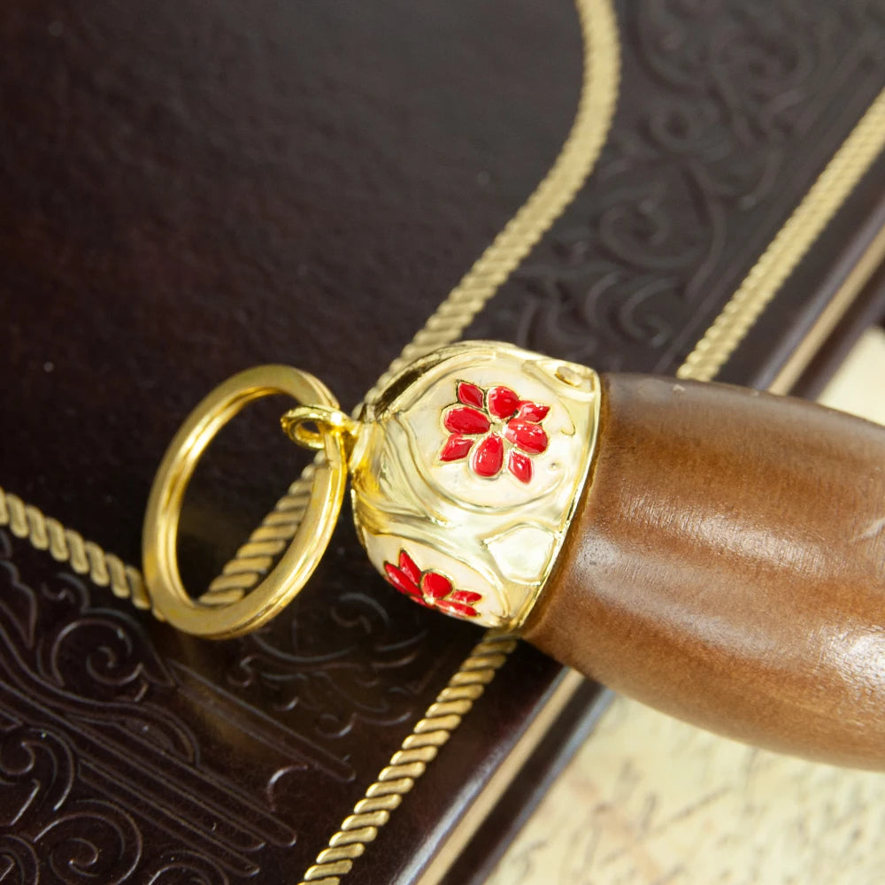 HTISOK Holy Water Brush Religious Mass Ritual Supplies Church Sprinkler with Artificial Wool Church Ornament