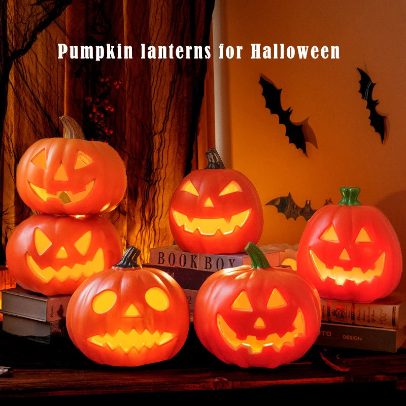 Halloween Decoration Pumpkins Lamp For Home Yard Garden Outdoor Decor Hallowen Horror House Skull Party Props Glow in The Dark