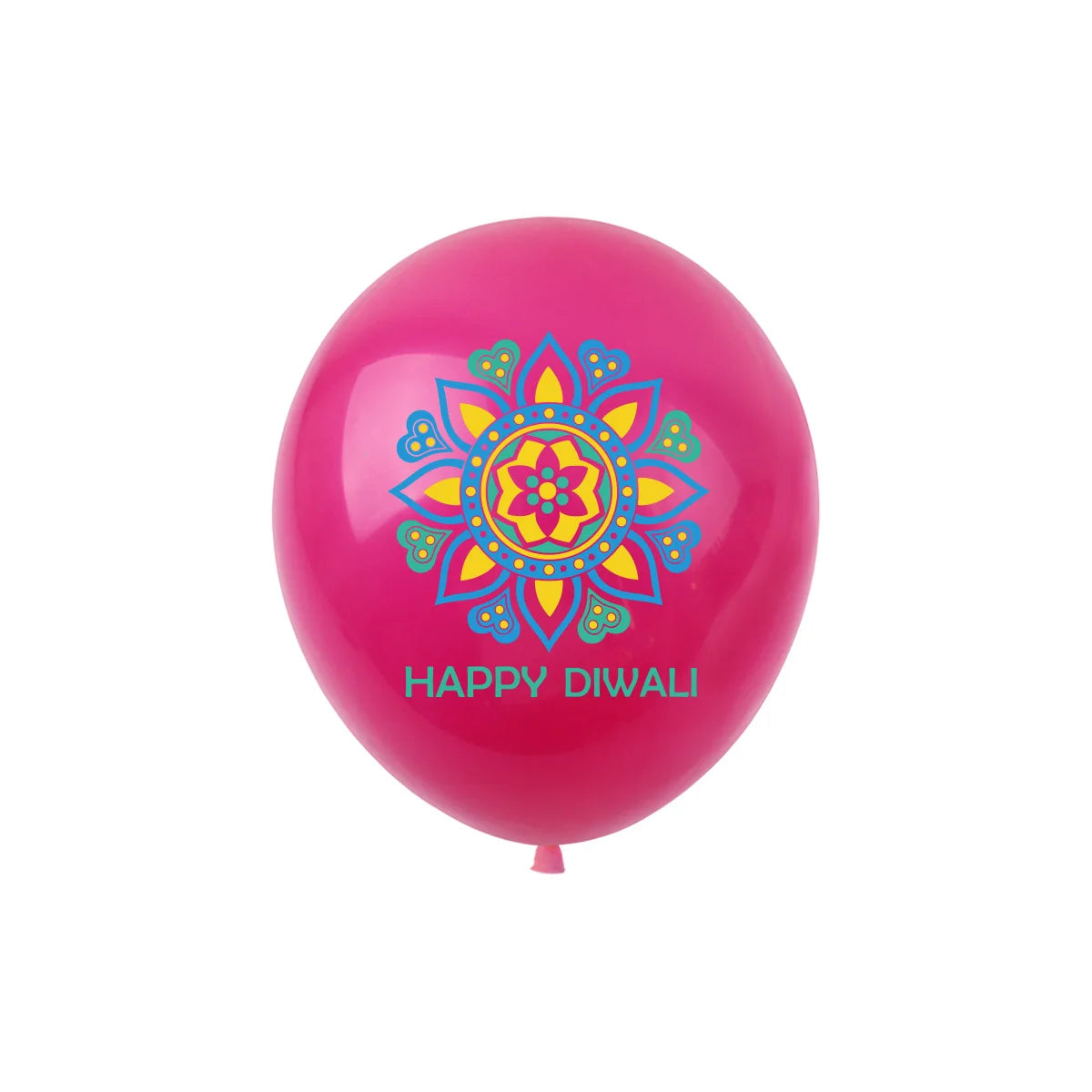 10Pcs Diwali Theme Latex Balloon Diwali Party Decoration Indian Diwali Lotus Elephant Balloons Happy Diwali Party Inflate Globos