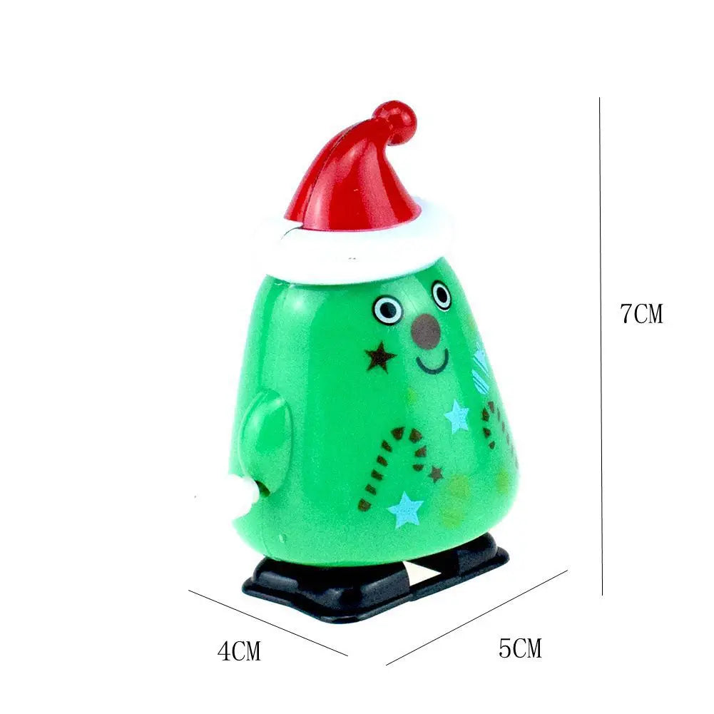 Christmas Decoration Jumpy Toys Snowman Santa Claus Penguin For Festive Party Supplies Children Kindergarten New Year Gifts