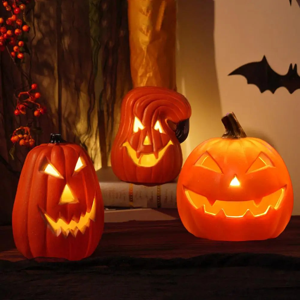 Halloween Decor Pumpkin Lamp Spooky LED Scene Layout Home Decoration Halloween Decoration Home Decoration Accessories