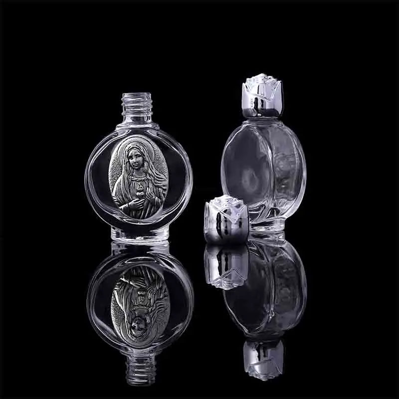 15 types of holy water Jesus bottle religious cross bottle Christian Virgin sculpture bottle, holy water bottle