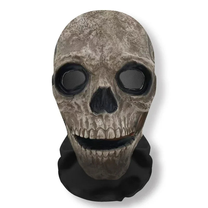 3D Printed Skull Pattern Mask Halloween Party Funny Cosplay Props Full Face Elastic Mesh Breathable Masks Balaclava Headcovers