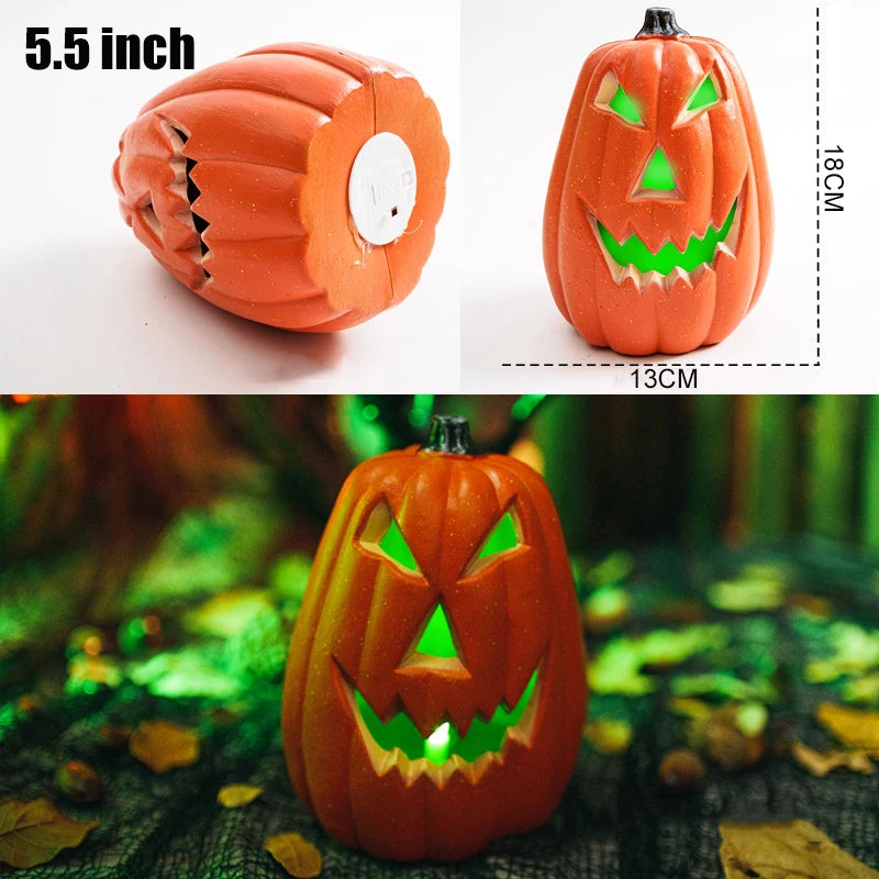 Halloween Decoration Pumpkin Led Lights Festival Accessories Outdoor Yard/garden Decor Horror Party Scream Ghostface Halloween