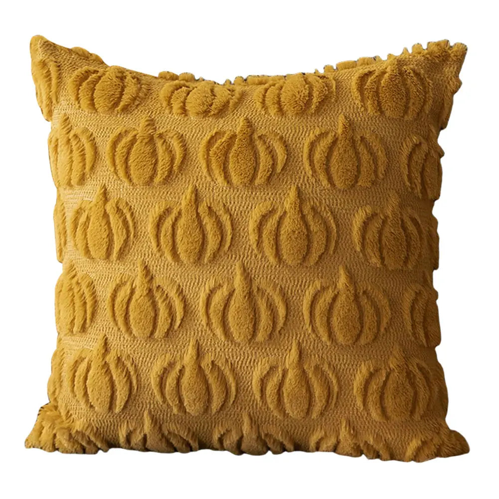 Halloween Linen Cushion Cover Trick or Treat Theme Pillowcase Cartoon Pumpkin Ghost Pillow Cover Halloween Party Home Decoration