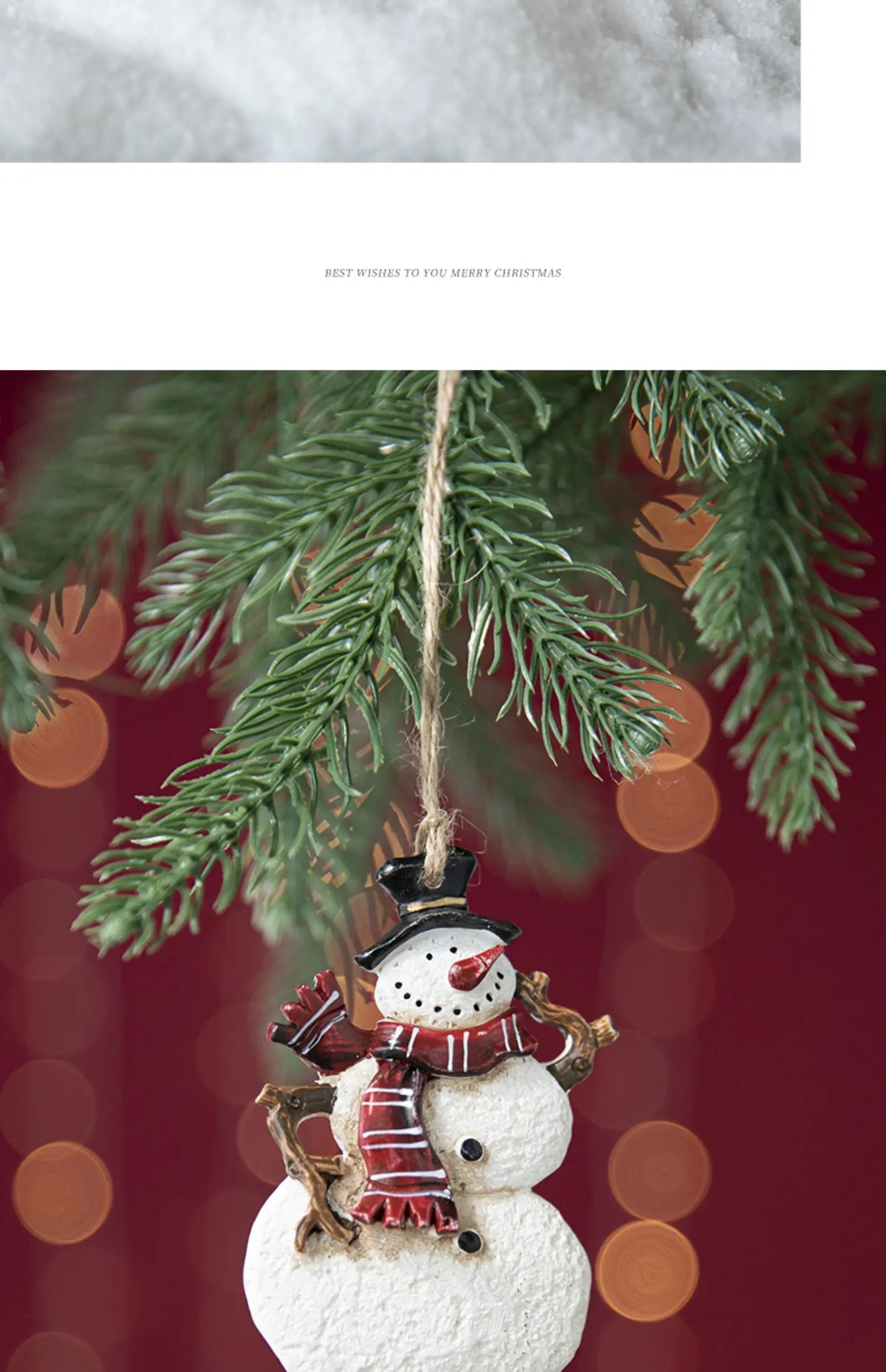 Christmas Resin Tree Decorations Santa Snowman Angel Pendant Ornament DIY Kids Toys Noel Navidad Kerst 2023