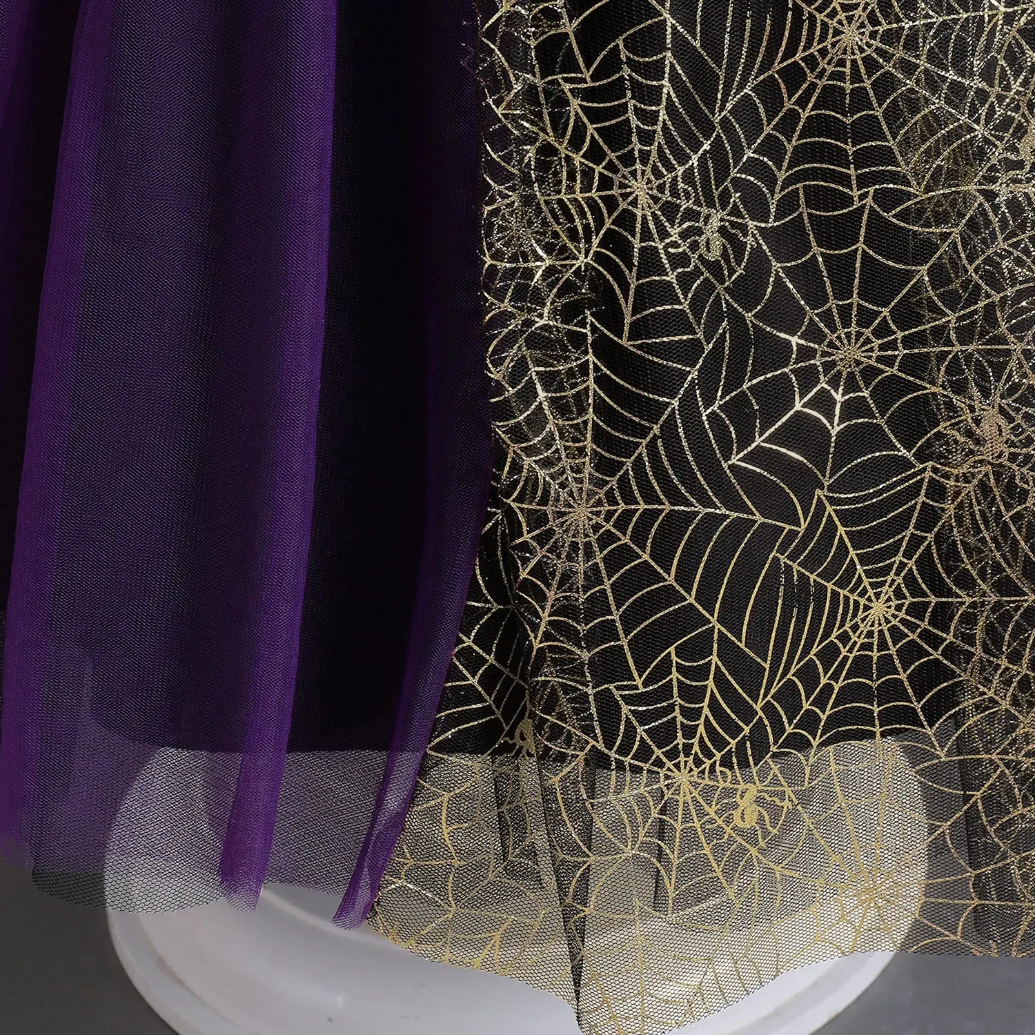 Witch Costume Kids for Girls Ghost Gothic Black Dress for Girl Carnival Party Halloween Princess Clothings