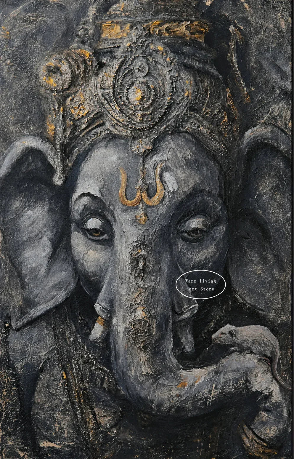 Lakshmi Krishna Buddha Shiva Ganesha Hindu Deity Canvas Wall Art  Spiritual Home Decor Posters  Prints