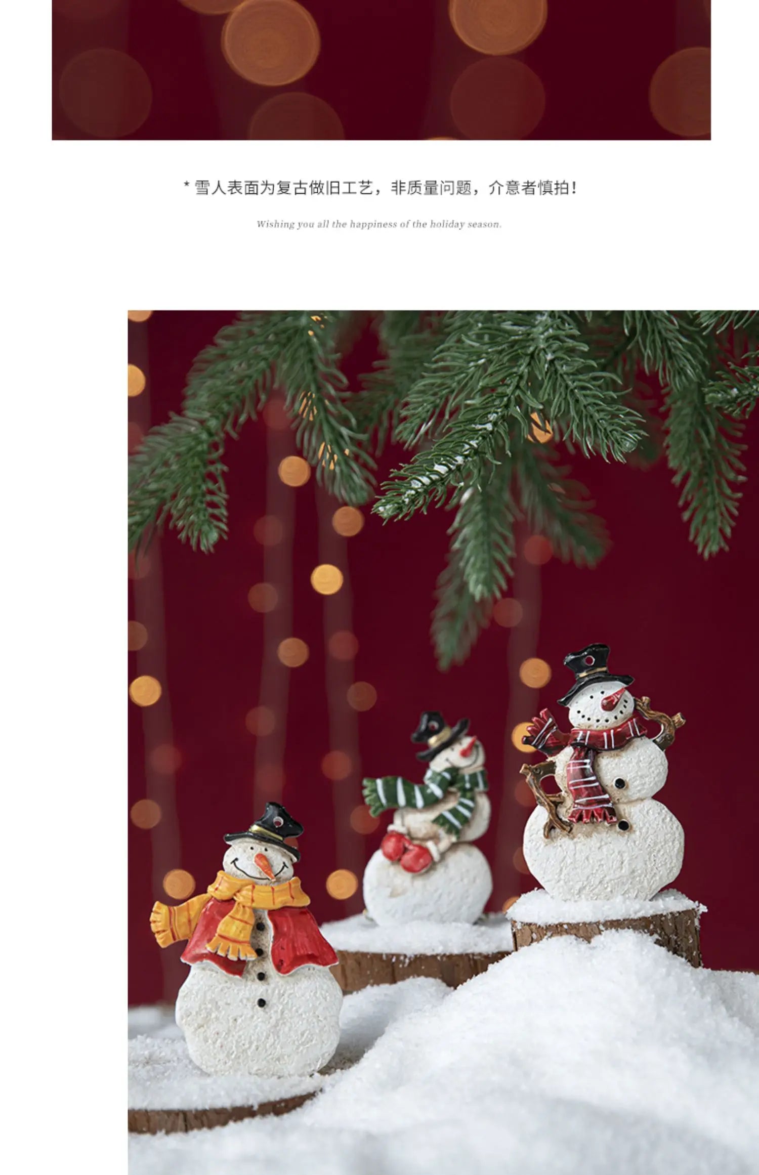 Christmas Resin Tree Decorations Santa Snowman Angel Pendant Ornament DIY Kids Toys Noel Navidad Kerst 2023